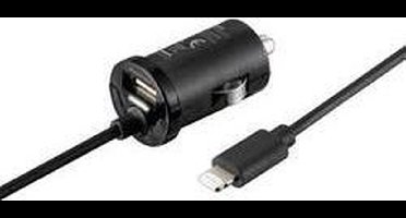 VOLTCRAFT CLC-2000USB VC-11501475 iPad/iPhone/iPod oplader 2000 mA 2 x USB, Apple dock-stekker Lightning Auto