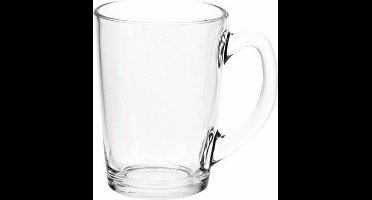 Luminarc Theeglas - 12x - transparant - glas - 8 x 11 cm - 320 ml - hittebestendig