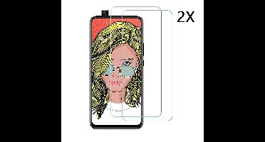 Ntech 2 Pack Geschikt voor Huawei P Smart Z Screenprotector Tempered Glass