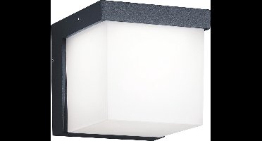 LED Tuinverlichting - Tuinlamp - Trion Yanely - Wand - 3W - Mat Antraciet - Aluminium