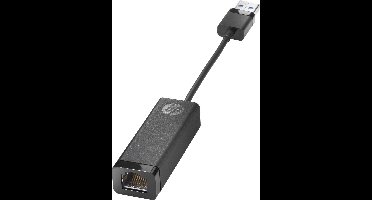 HP - Netwerkadapter - USB 3.0 - Gigabit Ethernet - voor Chromebook 14 G6; DesignJet T1708, Z6dr, Z9+dr; Elite x2; EliteBook 830 G6; EliteBook x360