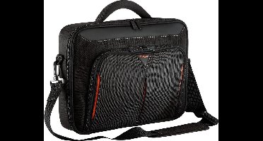 Targus Classic+ Laptoptas / 15-15,6 Inch / Zwart/Rood