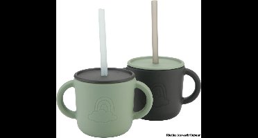 By Lille Vilde Sage & Forest 2 Stuks Drinkbeker met Deksel LV-CUP-63