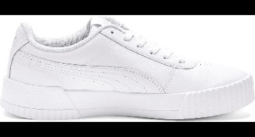 PUMA Carina L Dames Sneakers - Puma White-Puma White-Puma Silver - Maat 39