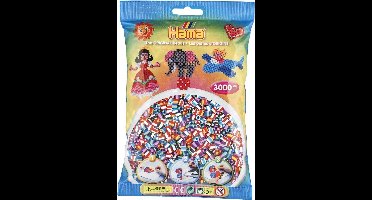 Strijkkralen Hama - 3000 stuks - 2 kleurig mix