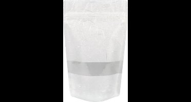 Stazakken Rijstpapier Wit 13x8x20,5cm | 113 gram (100 stuks)