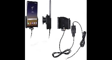 Brodit houder geschikt voor Samsung Galaxy Note 8 Actieve houder met vaste voeding (Gestoffeerd)