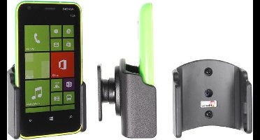 Brodit houder geschikt voor Nokia Lumia 620 Passieve houder met swivelmount