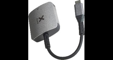 Xtorm XC012 kabeladapter/verloopstukje USB-C RJ-45 Grijs