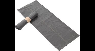 KOMO alternatief afvalzakken 60 liter grijs 60x80cm 15my - Doos 400 stuks