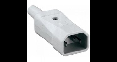 Kaiser 249/sw Apparaatstekker (C20) 249 Stekker, recht Totaal aantal polen: 2 + PE 10 A Grijs 1 stuk(s)