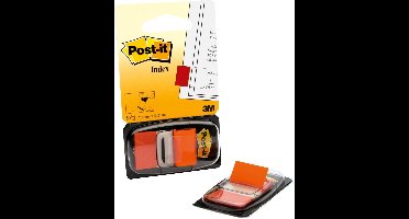 Post-it® Index Standaard, Oranje, 25.4 x 43.2 mm, 50 Tabs/Dispenser