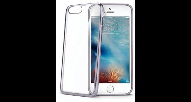 Celly Laser cover hoesje - donker zilver - voor iPhone 7 plus en iPhone 8 Plus (5,5" versies)