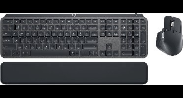 Logitech 920-010932 toetsenbord Inclusief muis Kantoor RF-draadloos + Bluetooth QWERTY UK International Grafiet