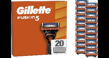 Gillette Fusion5 Scheermesjes voor Mannen - 20 stuks - Brievenbusverpakking