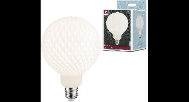 White Lampion Filament 230 V LED Globe G125 E27 400lm 4,3W 3000K dimbaar Wit
