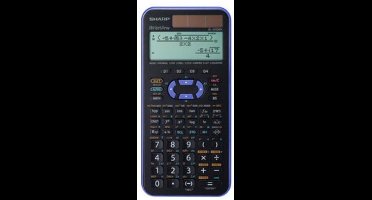 Rekenmachine Sharp-ELW506TBSL zwart-zilver wetenschappelijk