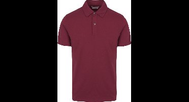 King Essentials The James Poloshirt Burgundy - Maat XL - Heren - Polo shirt Heren met Korte mouw