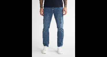 Petrol Industries Heren Jeans Regular Tapered Fit Russel - Spijkerbroek - Stretchdenim - Essentials Collection - Blauw - Maat W32L30