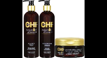 CHI - Argan Oil Treatment Set - 2x355+237ml