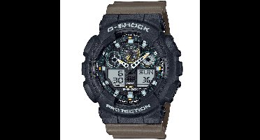 Casio G-Shock GA-100TU-1A3ER Horloge - Kunststof - Bruin - Ø 50 mm