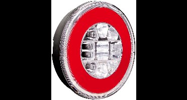 Achter O-LED, Led-achterlicht 3 functies, 12/24V