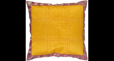 Selbro ® Handgemaakt Kussensloop met Paisley Prt van Kunst Zijde & Brocade