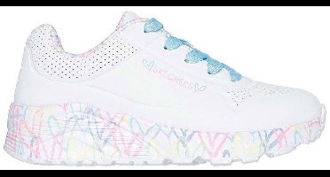Skechers UNO LITE Meisjes Sneakers - Wit