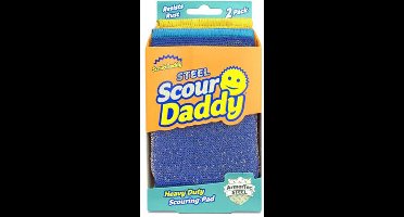 Scrub Daddy Scour Daddy Staal 2 stuks