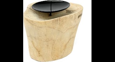 Kandelaar Candle Pin naturel 8cm