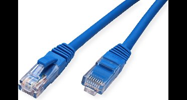 VALUE UTP Cat.6 (Class E) patchkabel, LS0H, blauw, 0,5 m