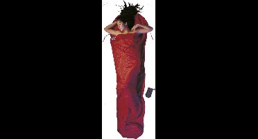 Cocoon Mummyliner - Lakenzak - Zijde/Katoen - Monk's Red