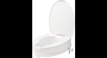 Secucare Deluxe Toiletverhoger met klep - Wit - hoogte 100 mm