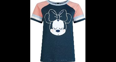 Mickey Mouse Minnie Maus Dames T-shirt - meerkleurig - M