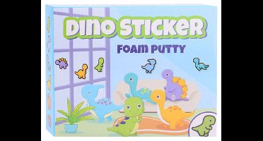 John Toy Maak je eigen dino foam sticker
