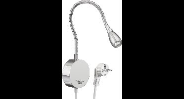 Bedlampjes Hoofdbord - Leeslampjes - Bedlamp Slaapkamer Volwassenen -chroom