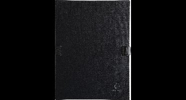 Exacompta 10x N'CLIP® Map uitrekbare rug en klep - Zwart - 21501E