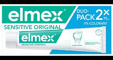 Elmex Sensitive Original Tandpasta Set van 2 x 75 ml
