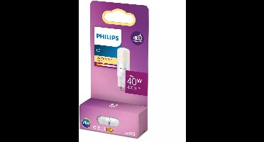 Energiezuinige Philips LED Capsule Transparant - 40 W - G9 - warmwit licht - Bespaar op energiekosten