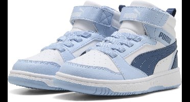 PUMA Puma Rebound V6 Mid AC+ PS Unisex Sneakers - PUMA White-Dark Indigo-Haute Tropic