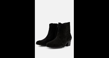 Gabor Cowboylaarzen zwart Suede - Dames - Maat 39
