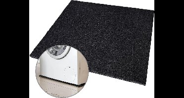 Anti Trillingsmat Wasmachine - en Wasdroger - Geluidsdempende Antislip Mat - Rubber Mat Trillingsdempers - Trillingsdempers wasmachine – Extra dik - Voetjes wasmachine & droger - Wasmachine demper – Anti trillings - vibratie - dempers pads – Antislip