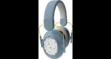 KIDYWOLF KIDYNOISE Kinder Gehoorbescherming Blauw – 25dB Geluidsreductie, Opvouwbaar & Verstelbaar, 5+