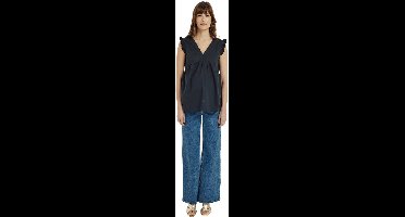 Vertbaudet Mouwloze zwangerschapsblouse van katoenen voile