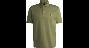 BOSS Parris regular fit heren polo - pique - groen