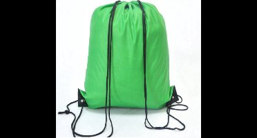 New Age Devi - Gymtas Met Rijgkoord - Nylon Rugzakjes - Rugzak - Groen