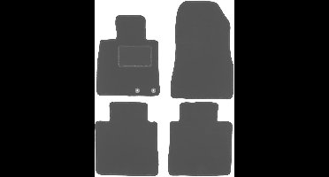 Grafiet automatten voor: Nissan Note II hatchback (2012-)