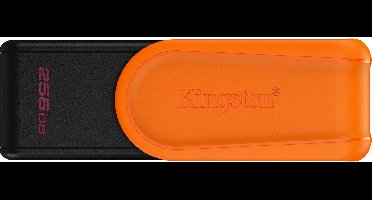 Kingston Technology DataTraveler 256GB Portable USB 3.2 Gen 1 Exodia S (Black/Orange)
