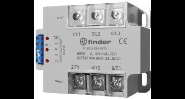 Finder Halfgeleiderrelais 77B390248671 40 A Schakelspanning (max.): 660 V/AC Schakelend op momentele waarde 1 stuk(s)