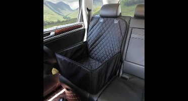 New Age Devi - Autostoel Hond of Kat Multifunctioneel - 45 cm x 45 cm - Waterproef - Reisbench - Reismand - Stoelbeschermer - Stoelhoes - Auto-mand - Auto-zitje - Beschermhoes auto - Honden-mand auto - Honden-stoel - Honden-deken - Auto-bench